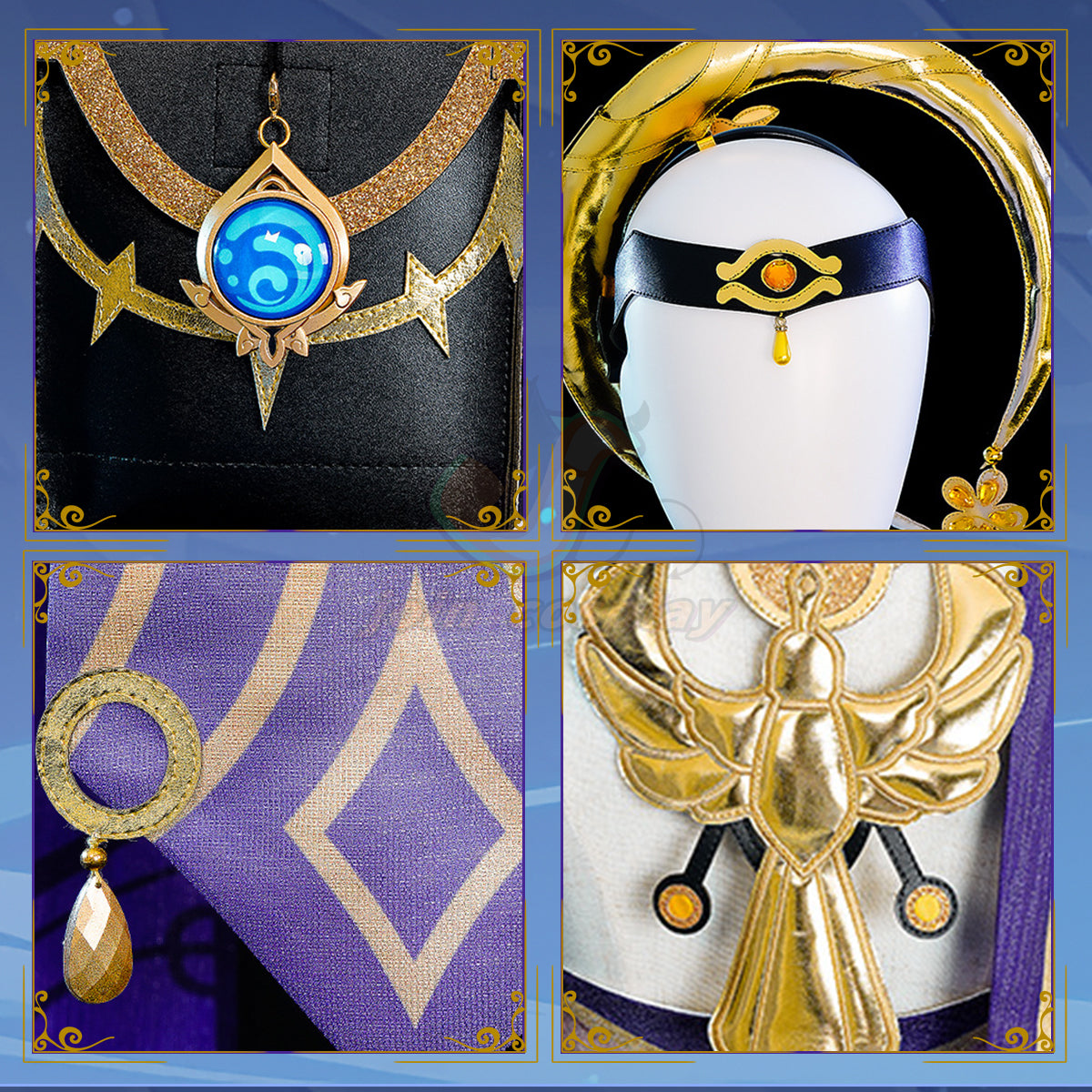 Genshin Impact Candace Cosplay Costume