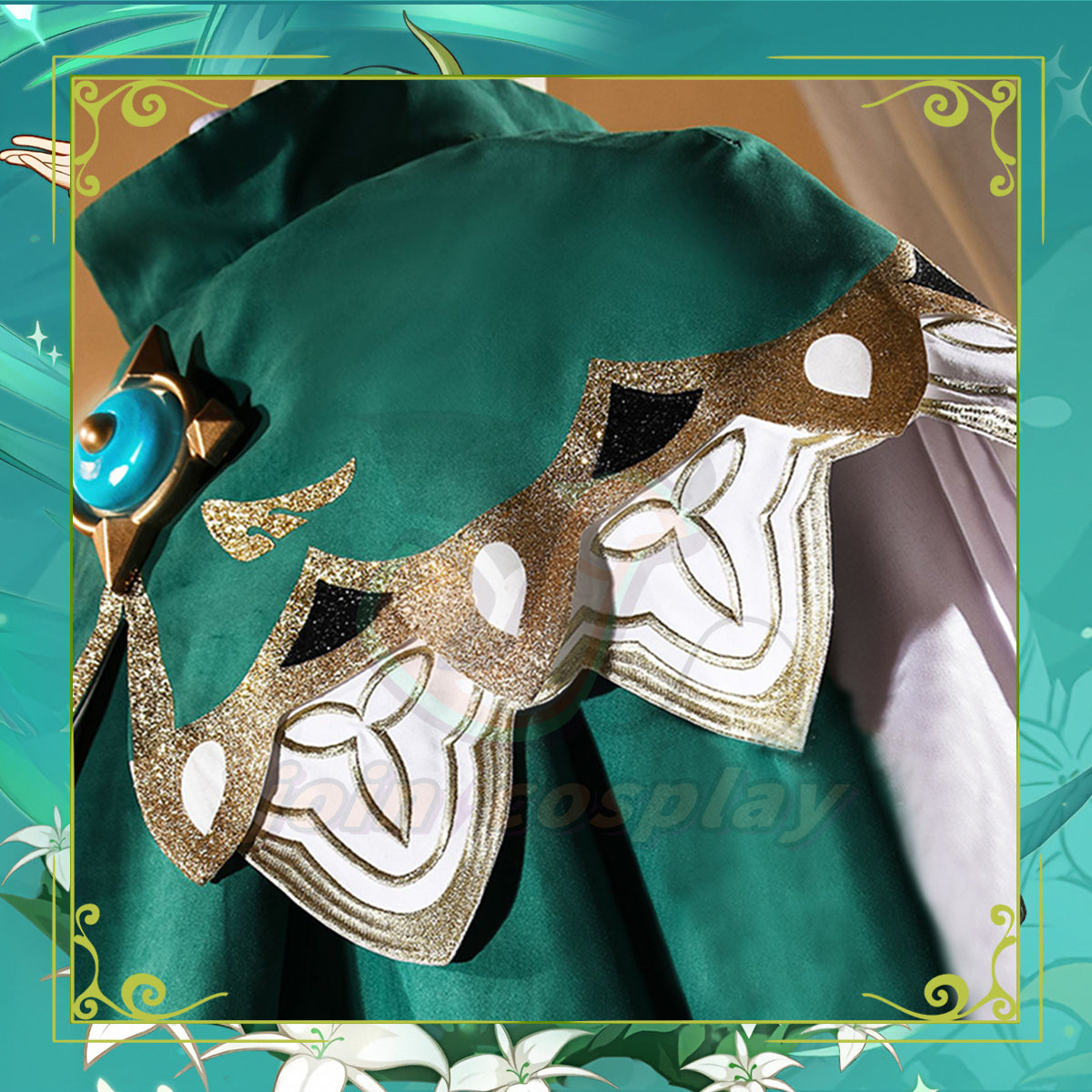Genshin Impact Venti Barbatos Anemo God Cosplay Costume
