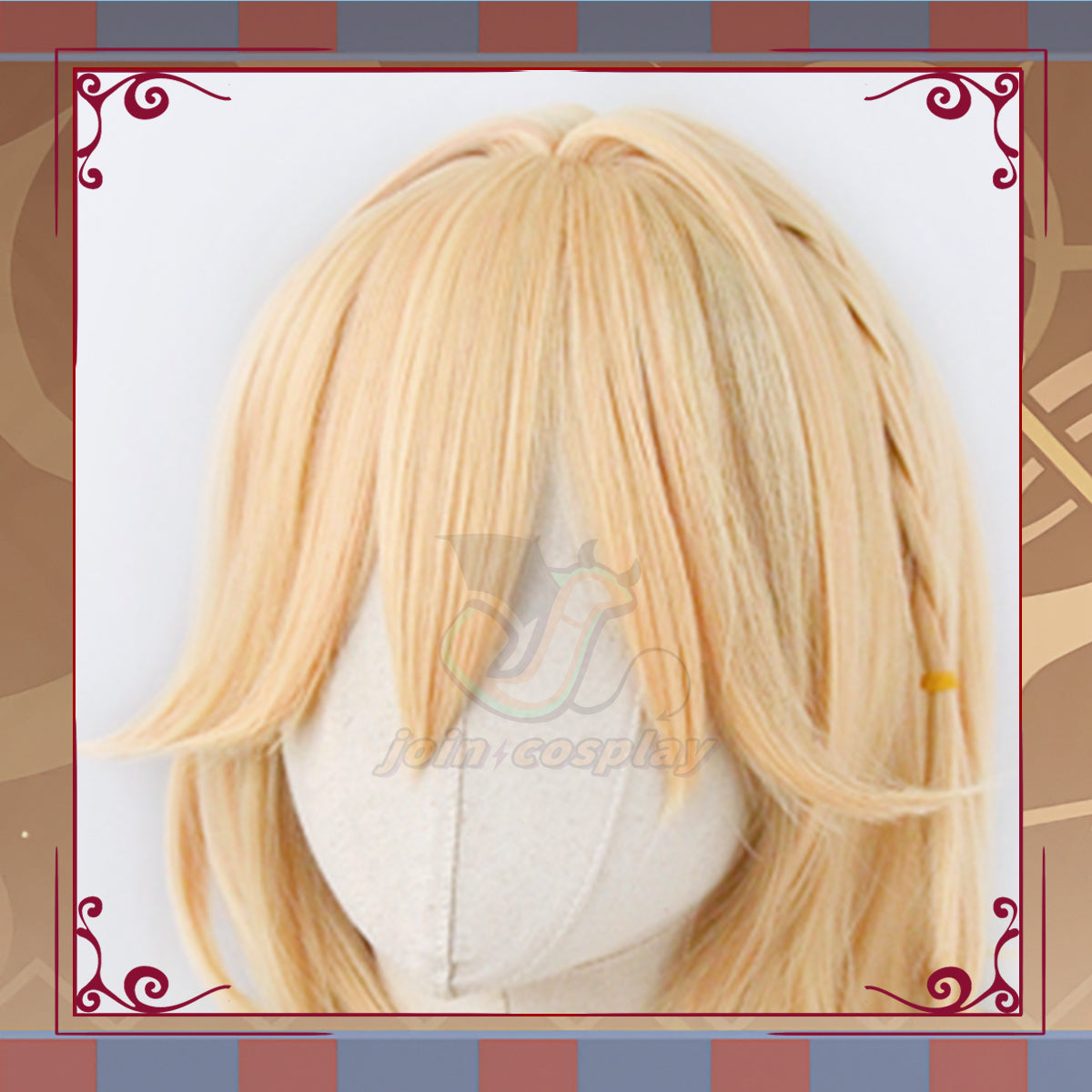 Genshin Impact Kaveh Cosplay Wig Heat Resistant