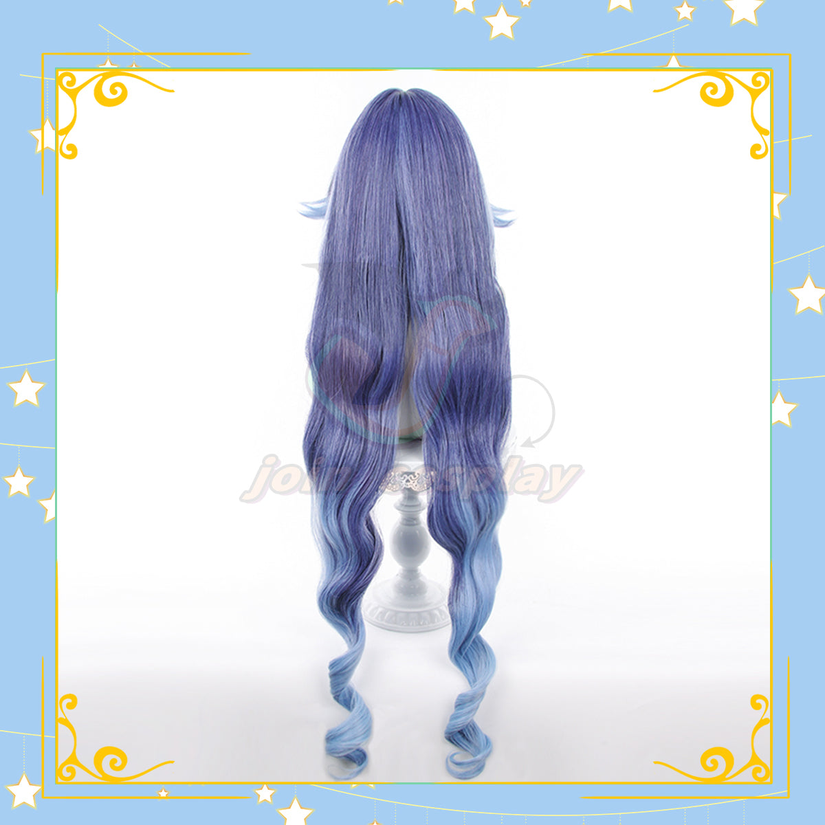 Genshin Impact Layla Cosplay Wig