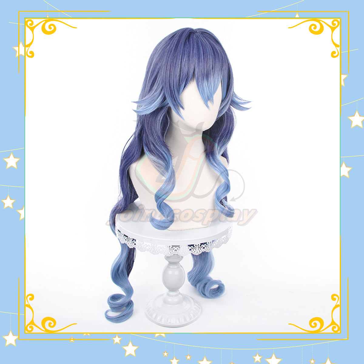 Genshin Impact Layla Cosplay Wig