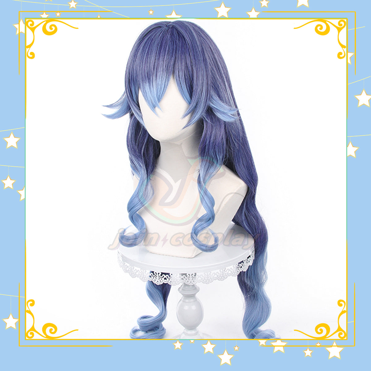 Genshin Impact Layla Cosplay Wig