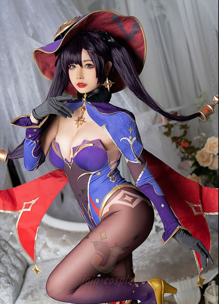 Genshin Impact Mona Cosplay Costume