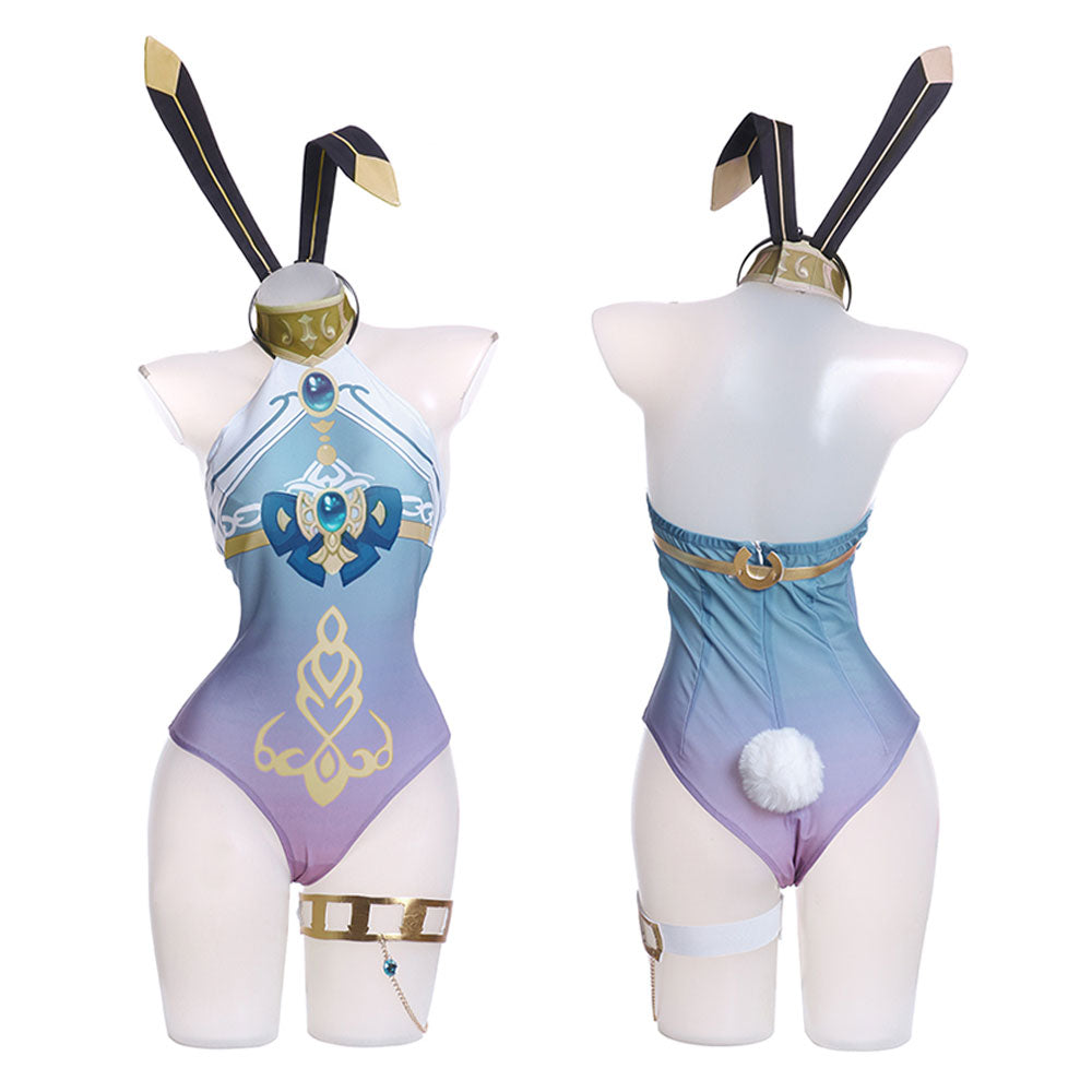 Genshin Impact Nilou Bunny Girl Cosplay Costume