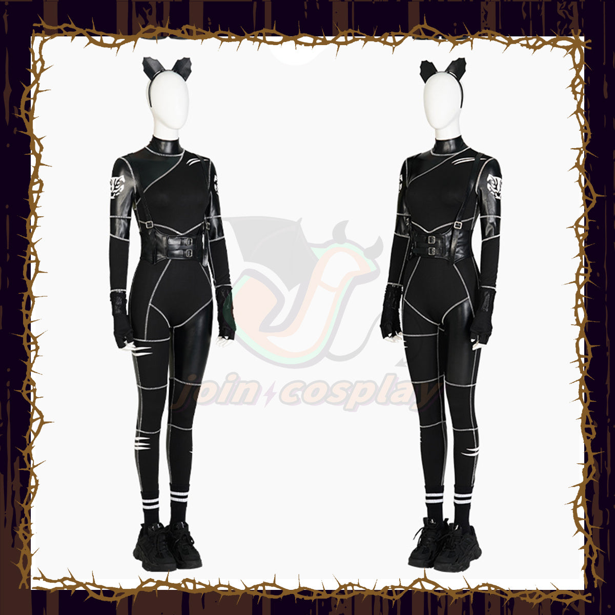 Wednesday (2022 TV Series) Wednesday Cat Suit Cosplay Costume