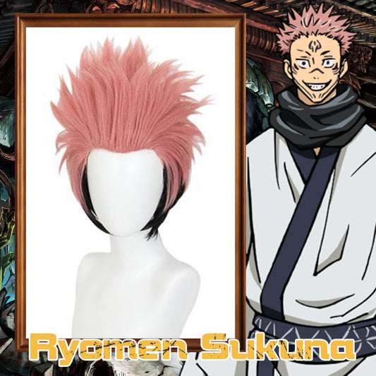 Jujutsu Kaisen-Ryomen Sukuna Cosplay Wig