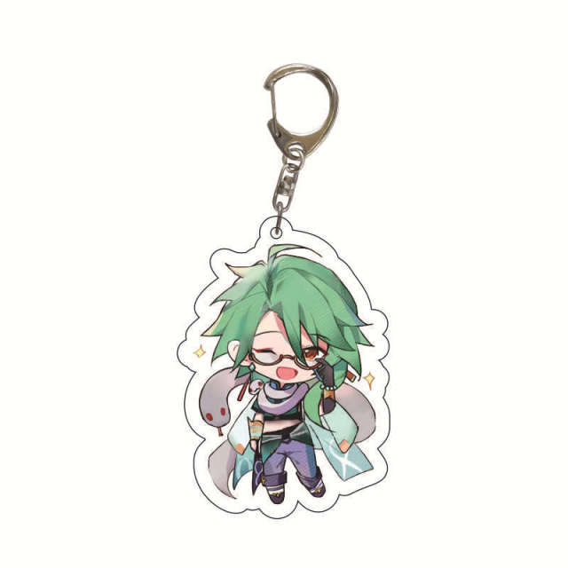 Genshin Impact Cosplay Keychain
