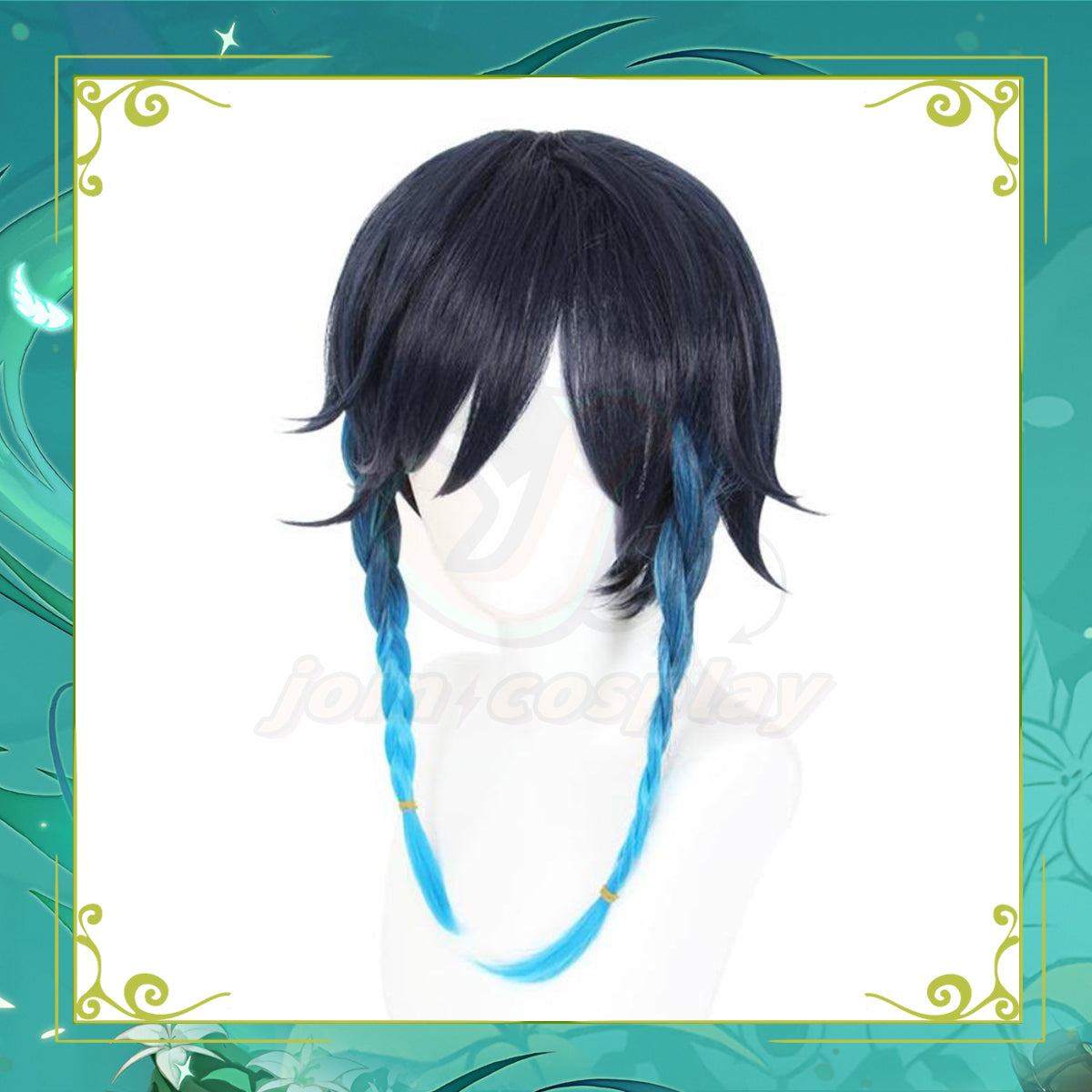 Genshin Impact-Venti Cosplay Wig
