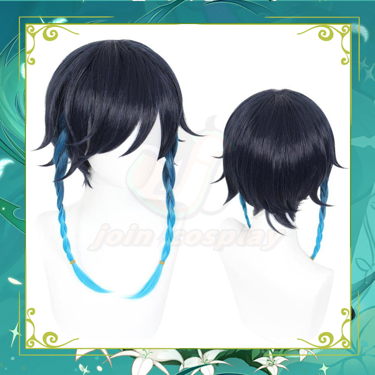 Genshin Impact-Venti Cosplay Wig